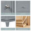 Meuble-lavabo moderne 36 po avec comptoir en céramique-709121440
