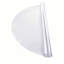 Protège-table rond transparent, anti-rayures, en PVC alimentaire, pour salle à manger, commode ou bureau, nappe imperméable et lavable