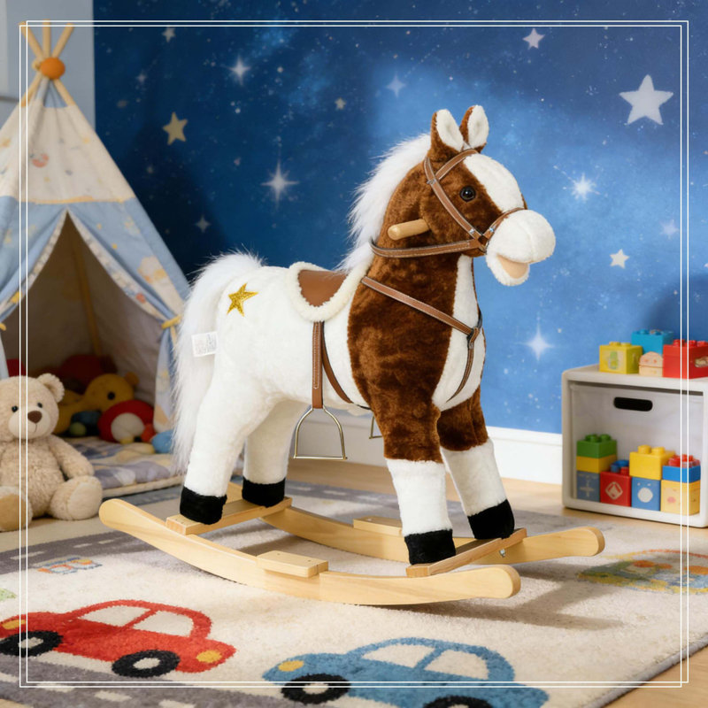 Cheval à bascule pour enfants
