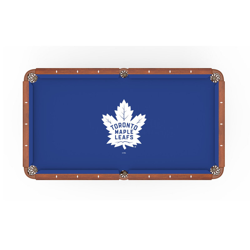 Chiffon pour table de billard NHL, 84 po, Maple Leafs de Toronto