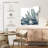 Harnek Blue Agave On White I