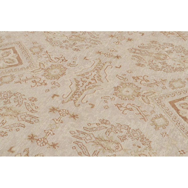 Hand Knotted Silk Floral Area Rug, Rectangle 15' x 24'