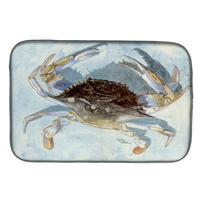 Tapis de séchage crabe