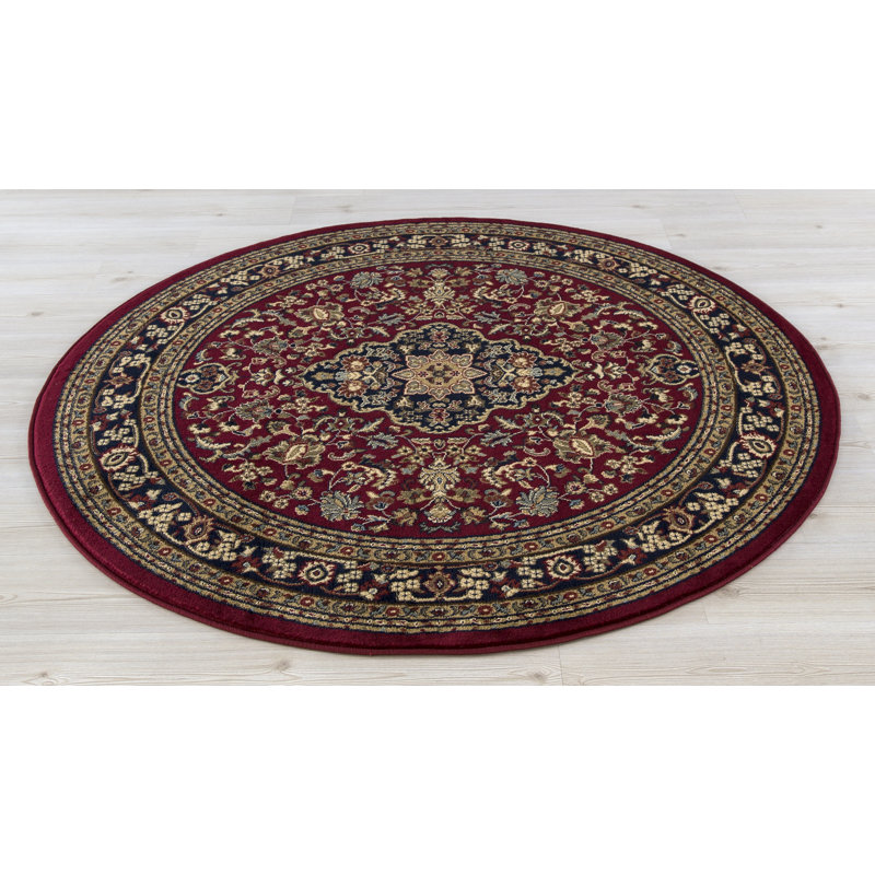 Edmont Oriental Indoor Rug, Round 5'3"