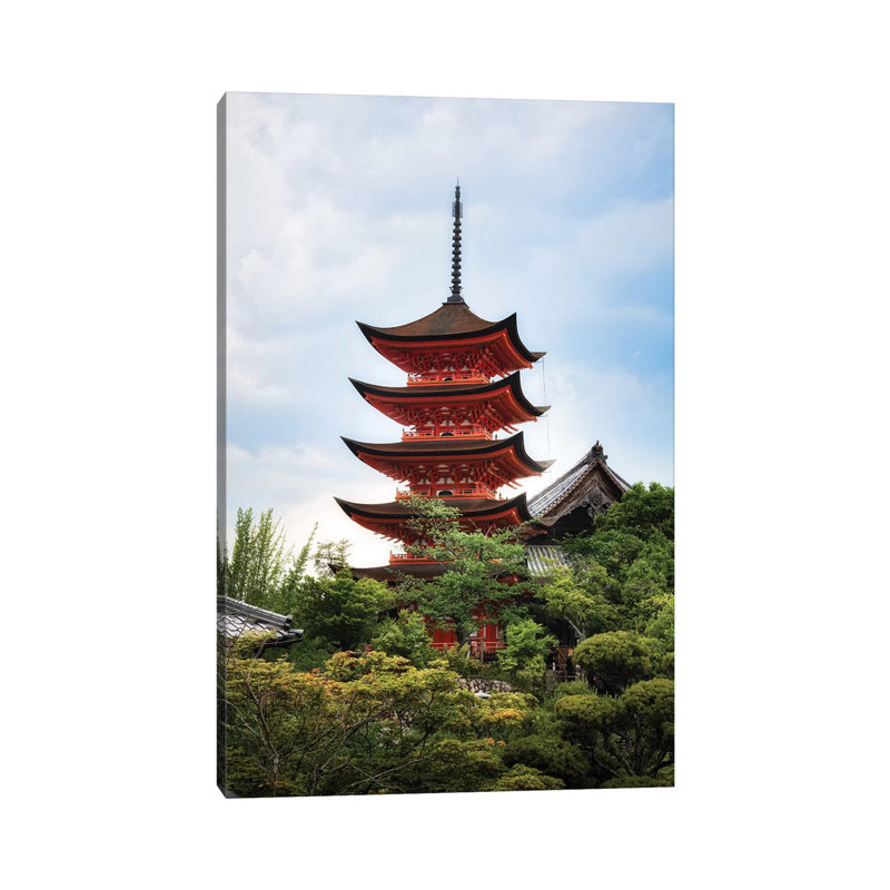 Summer In Japan XVI by Daisuke Uematsu - Print on Canvas, 30.48cm H x 20.32cm W x 1.91cm D, Wrapped Canvas