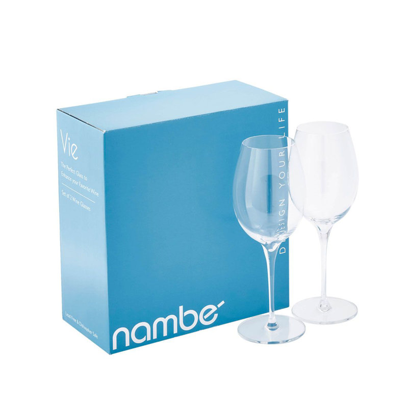 Nambe Vie Pinot Grigio Glasses