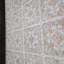Carreaux de plafond en PVC de couleur or rustique à poser, paquet de 10 (40 pieds carrés)