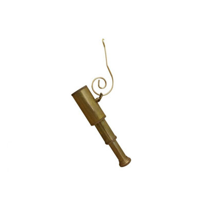 5'' Metal Holiday Shaped Ornament