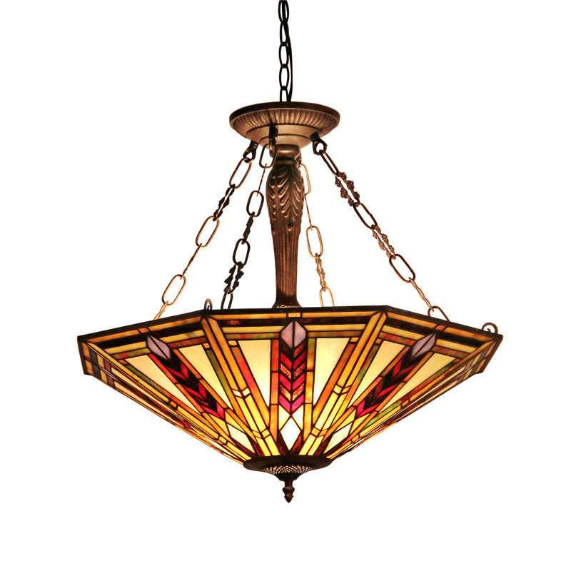 Luminaire suspendu bol 3 lumières unique Donalson
