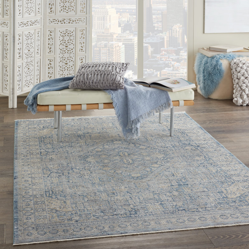 Craignamaddy Oriental Indoor Rug, Rectangle 3'10" x 5'10"