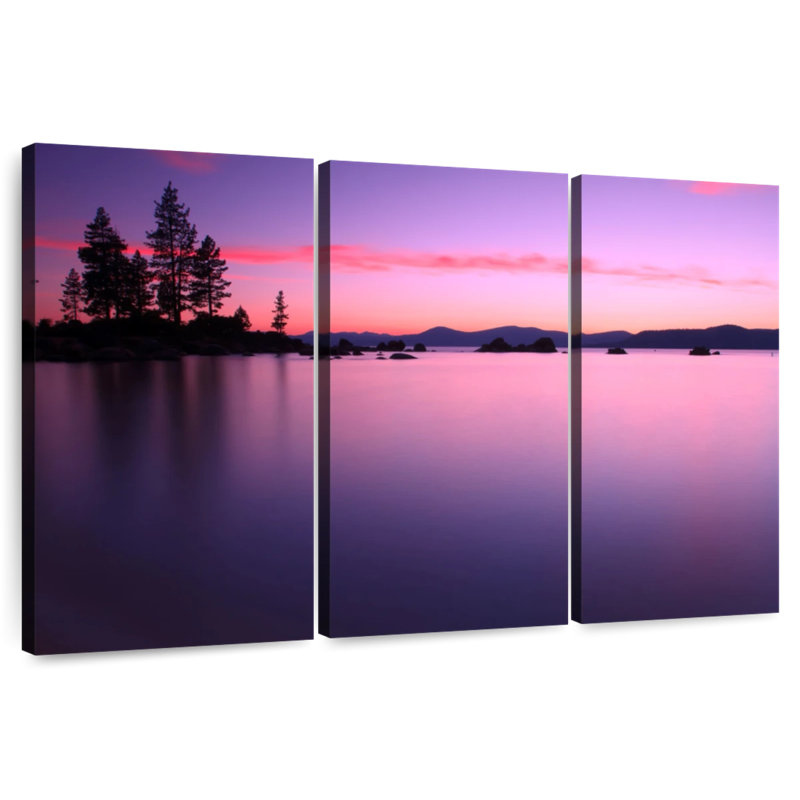Alvord Dusky Lake Tahoe, H 36 po x l 57 po