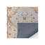 Wool Oriental Area Rug in Light Blue/Beige/Black-1950749402