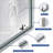 40X30inch Rectangular Wall-Mounted Beveled Bathroom Mirror