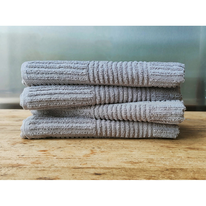 Jacquard Tea Towel Kitchen Towel, Grey