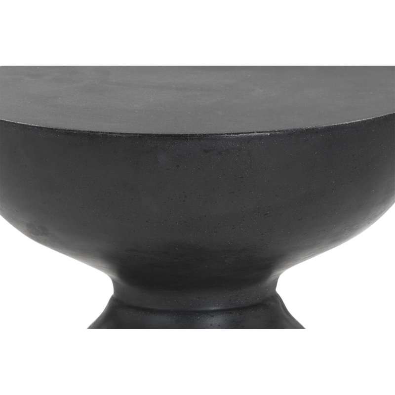 Table de bout Kellaman Béton, Noir