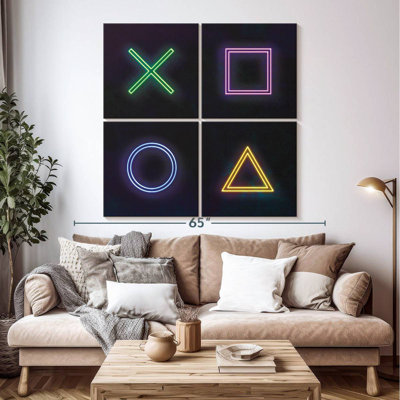 Keiraleigh Neon PlayStation Icons