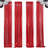 2pcs 24W*96H Inch Screen Curtain Starry Sky Sequins Wear Rod Curtain, Used For Wedding Background Wall Stage Mending Gauze Curtain Wedding Decoration Scene Layout Large Size 125*243cm Red/Gold-585094423-585094416