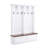 Sleek & Chic Modern Versatile 4-in-1 Hall Tree-2104805798