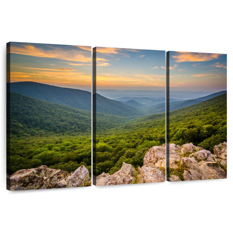 Alvord Shenandoah Valley Outlook, 48" H x 74" W