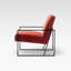 Fauteuil d'appoint en métal Ricci-384480134
