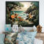 Coastal Harmony Papercut I, reproduction d'art sur toile-1368397521-1368397514