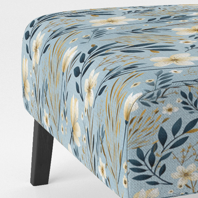 Fauteuil de chambre Blue Essence Petals