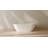 Badeloft 66.9" x 27.5" Freestanding Soaking Stone Resin Bathtub with Overflow and Drain BW-02-L-M in Matte White-71526154