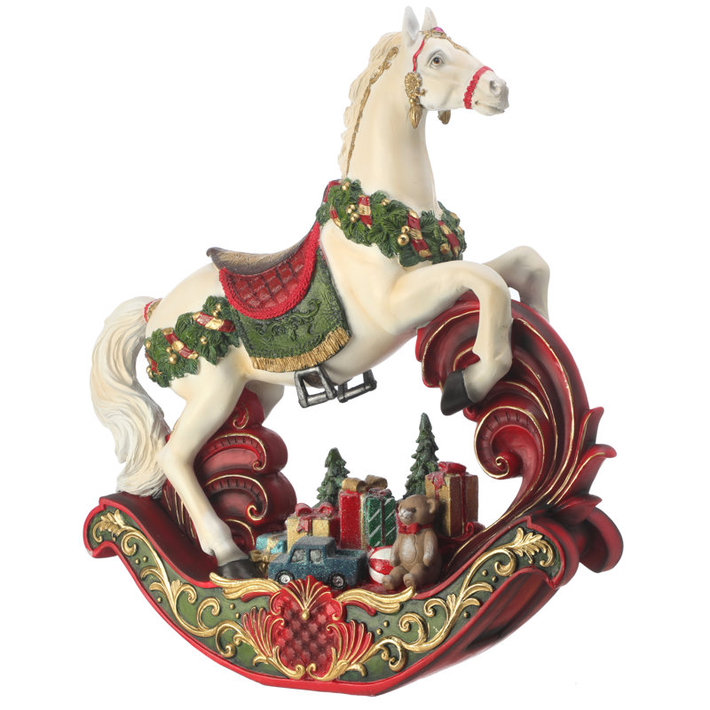 Cheval à bascule élégant avec ensembles