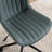 Brionni Leather Upholstered Office Desk Chair Swivel Task Chair Height Adjust Conference Chair-790715894