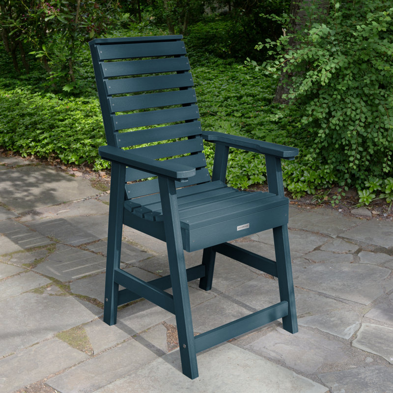 Machado 2-Person 36" Round, Counter-Height Dining Set, Nantucket Blue