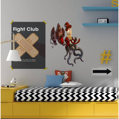 Fantasy Alien Decal Fantasy Alien Sticker Fantasy Alien Wall Decor