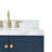 Cambridge 42 " W Freestanding Standard Free Standing 1 Single Vanity Bathroom Vanity With Carrara Marble Top-134280782-134280783-88398673