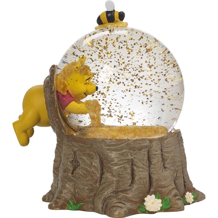 Cartoon Movie Winnie The Pooh Colorful Glitter Stainless Steel
