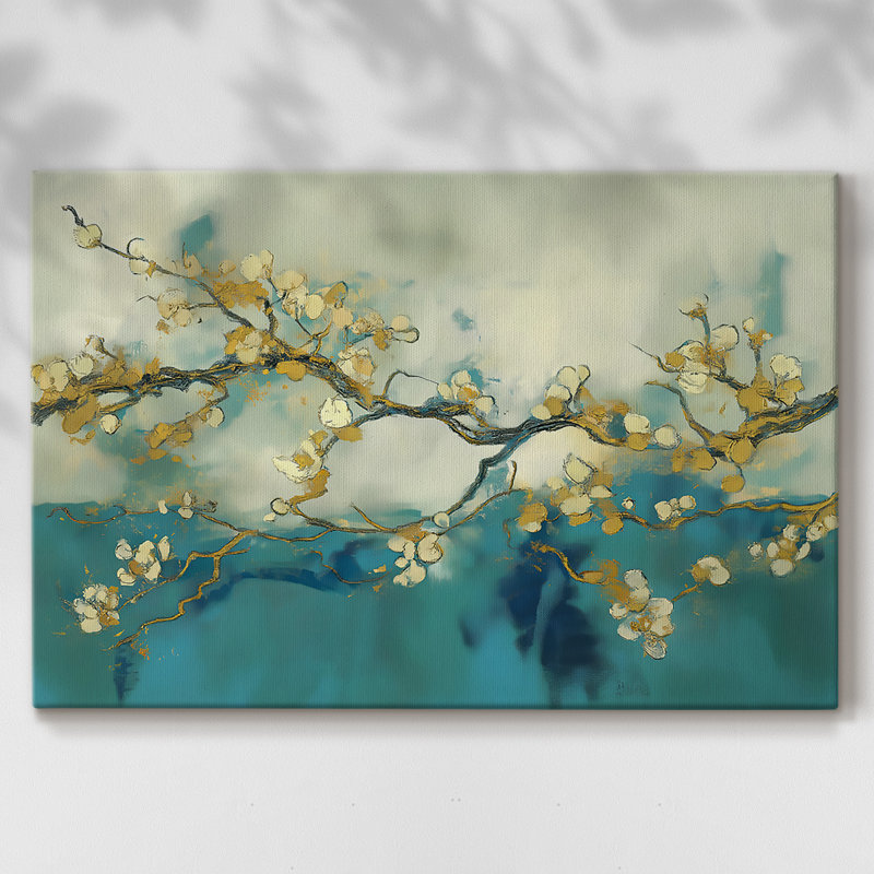 Floral Series-L - Cavas enveloppés de galerie, 18 x 27