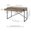 Mason 121.285cm W Rectangle Writing Desk-435593711