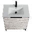 Ensemble de meuble-lavabo simple 30 po Deaunte-1746515763