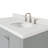 Cambridge 43'' Single Bathroom Vanity with White Quartz Top-277841525