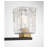 Daylia 3-Light Bathroom Vanity Light In Matte Black With Warm Brass Accents-119771685-119771686