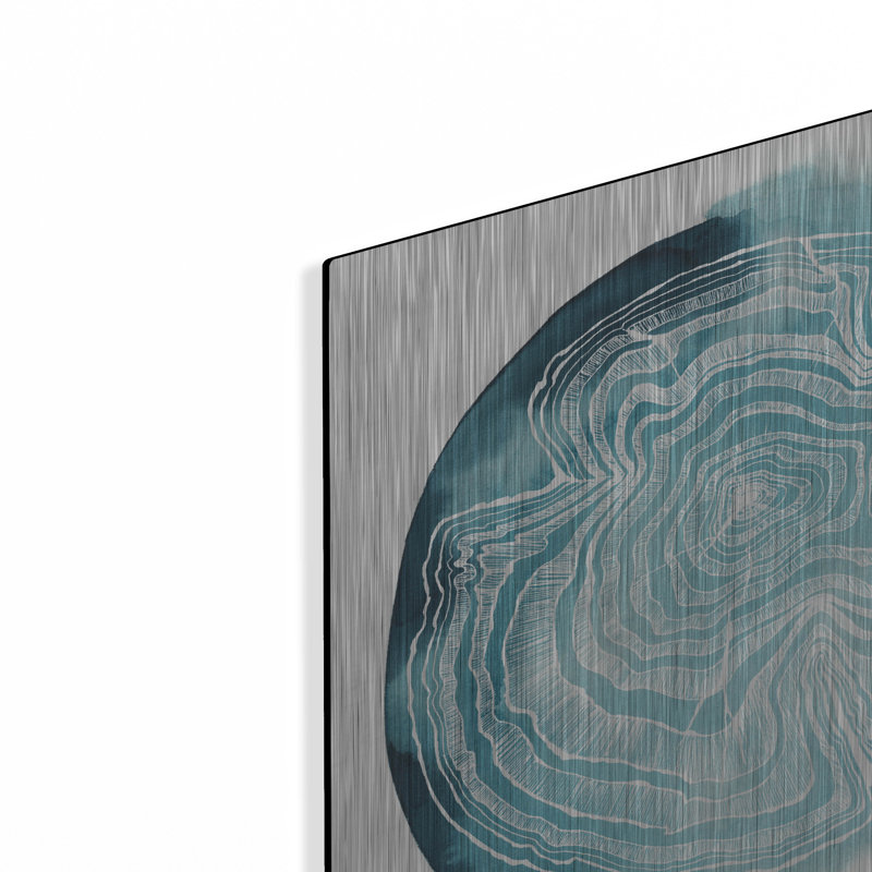 «Tree Ring Overlay IV» par Grace Popp, H 12 po x l 12 po