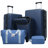 Hardside Luggage Set 5 Piece With Bags