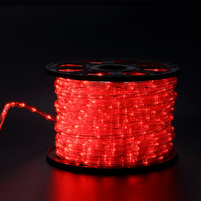 50 lumières de corde de 50 pi, éclairage décoratif intérieur et extérieur imperméable, éclairage de corde connectable et flexible pour le jardin, la piscine, la maison, la chambre à coucher