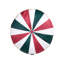 TWIRL TREATS Geometric Novelty Cushion