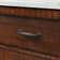 Aberdeen 30 In. Single Sink Blue Limestone Countertop Vanity In Rustic Sienna With Hook Faucet And Mirror