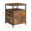 Agit 45cm W Steel Bedside Table