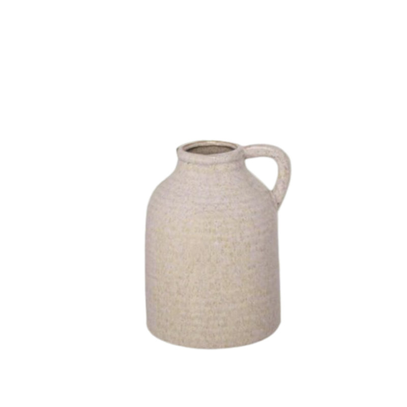 Vase en grès gris