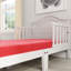 Matelas double rouge de 5 po avec housse imperméable, mousse à mémoire de forme confortable et base à couches de support à haute densité