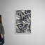 «Blue Foliage II» par Eva Watts - reproduction d'art sur toile-581014937-581014941