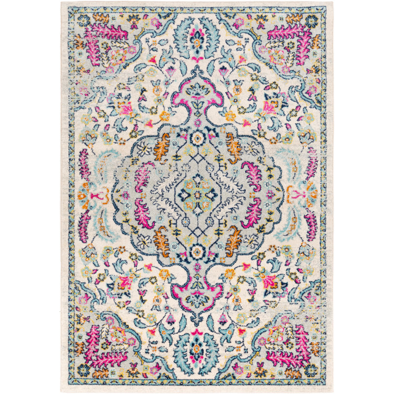 Tapis gris Shebaka, Rectangle 6 pi 7 po x 9 pi