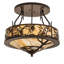 Whispering 4 - Light Semi Flush Mount