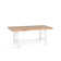 2 - Person Acacia Wood Patio Dining Set with Rectangular Table